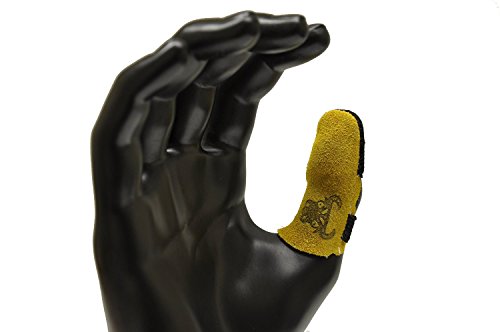 G & F 8216L Cowhide Leather Thumb Guard, Large, Finger Guard Sold separately