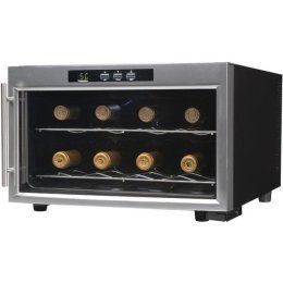 Emerson FR24SL 8 Bottles Wine Cooler with Thermal Glass Door, Stainless Steel