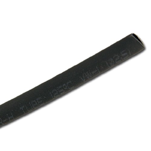 uxcell® 2.5mm Black Polyolefin Insulation Heat Shrink Tubing 6M 19.7ft