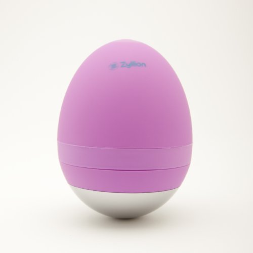 Zyllion ZMA-02B-PR Hot Pod Heated Handheld Mini Personal Massager (Purple)