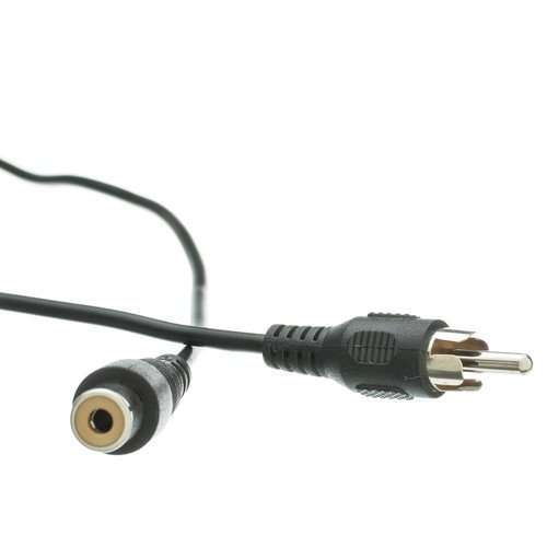 CableWholesale 6-Feet 1 RCA Male/1 RCA Female RCA Extension Cable (10R1-01206)