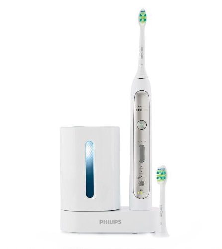 Philips Sonicare HX9172/10 FlexCare Platinum Rechargeable Toothbrush with UV Sanitizer