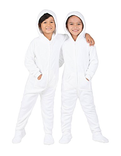 Footed Pajamas - In The Clouds Toddler Hoodie Chenille