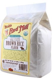 Bob's Red Mill Bulk Rice Flour, Brown, 1460B25, 25-pounds (Pack of1)