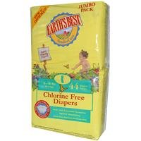 Chlorine Free Earth Friendly Disposable Diapers Size: Size 1 by Earths Best