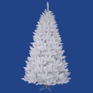 Vickerman Spruce Christmas Tree, 3.5-Feet, Sparkle White