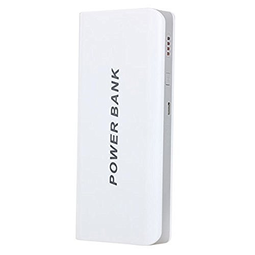 15000 mAh Power Bank External Battery Pack Portable High Capacity Density Fast Charging Dual USB Backup Charger for Cell Smart Phones iPhone 6, 6 Plus, 5S, 5C, 5, 4S, 4, iPad Air, Ipod Touch, 5, 4, 3, 2, Retina Mini 2, Samsung Galaxy S5, S4, S3, Note
