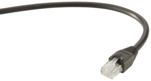 Micra Digital CAT5e Snagless Patch Cable, 5 Feet (Black)