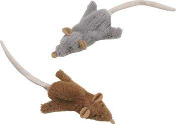 Skinneeez 02721 5 Mouse Toy For Cats Assorted Styles