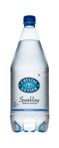 Crystal Geyser Sparkling Spring Water, Original, 1.25 Liter (Pack of 12)