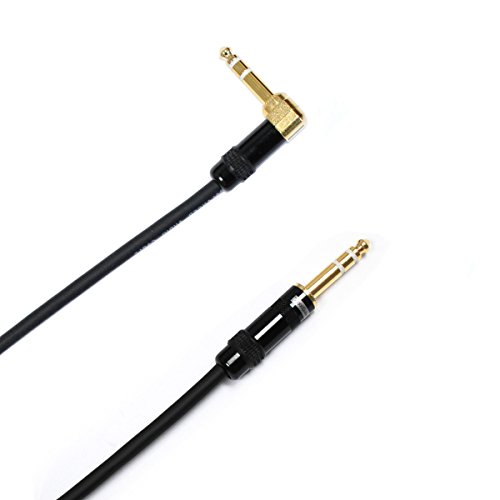 Audio2000's 1/4 TRS Right Angle to 1/4 TRS Patch Cable