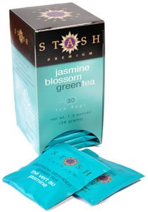 Stash Premium Jasmine Blossom Green Tea, 20 Tea Bags