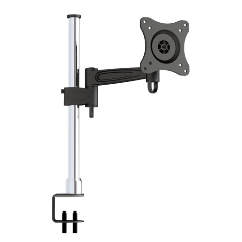 VIVO Single LCD Monitor Desk Mount Stand Articulating Foldable 1 Screen up to 30 (STAND-V001K)