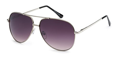 Eason Eyewear Women's Metal Aviator Sunglasses Retor Style,58mm