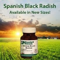 Standard Process - Spanish Black Radish 80 Tabs - # 7510