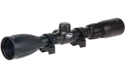 BSA Rifle Scope with Rings, 3-9 X 40
