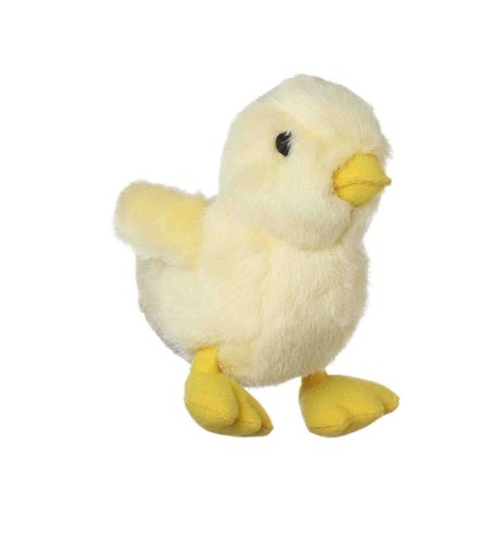 Multipet's Look Who's Talking Plush Chick 5-Inch Dog Toy