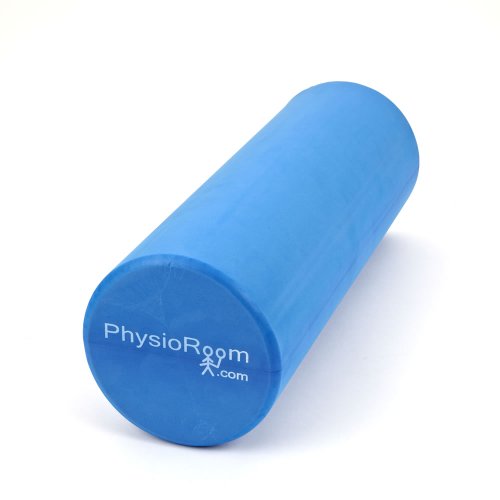 PhysioRoom Elite Pilates Yoga EVA Foam Roller 15cmx45cm - Yoga, Pilates, Fitness Routines, Rehabilitation Training, Stretching, Improving Core Muscles, Strength, Posture, Stability, Massage Therapy - EVAR-18P
