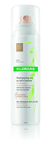 Klorane Dry Shampoo with Oat Milk, Natural Tint, 3.2 fl. oz.
