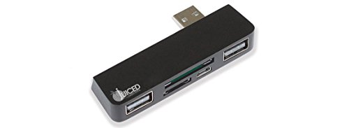 Juiced Systems Microsoft Surface 5 in 1 Adapter - USB Host, Micro USB, SD/SDHC/MMC4.0, Micro SD/SDHC