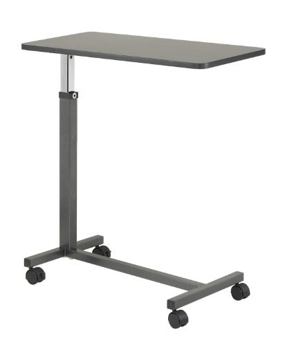 Healthline Overbed Height Adjustable Auto Touch Labtop Table