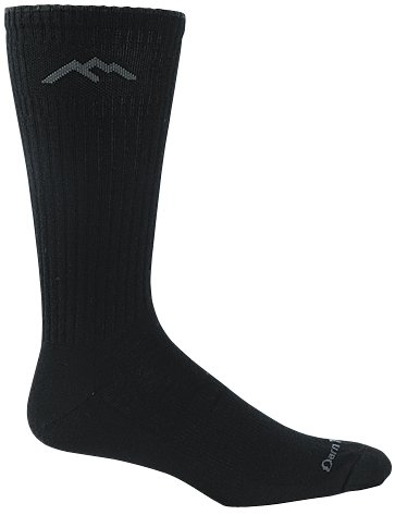 Darn Tough Standard Issue Mid-Calf Light Socks,Black,Large
