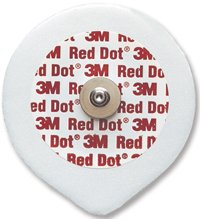 3M Red Dot Foam Monitoring Electrode, 4.4 cm Diam., 50/Bag, 3M9640