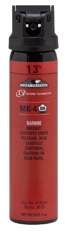 Defense Technologies First Defense OC Stream MK-4 1.3% Solution Red Band Pepper Spray (3.0-Ounce)