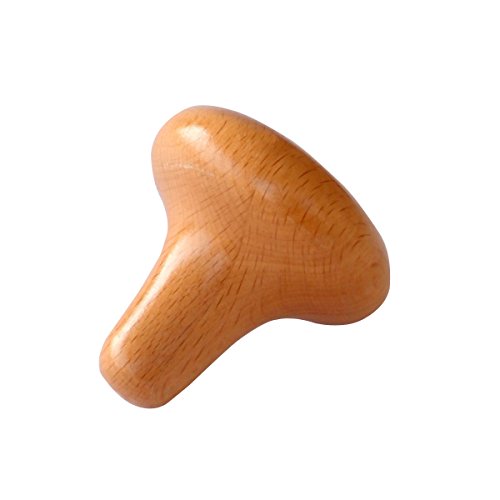 HealthAndYoga(TM) Natural Wooden Knob Massager | Knobble| Point Pain Relief and Deep Tissue Massage