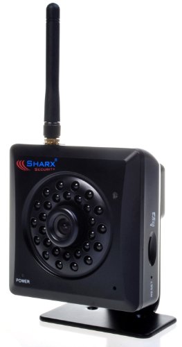 Sharx Security VIPcella-IR SCNC2700 Wifi Wireless b/g/n IP network camera with MicroSD DVR and True Day/Night vision