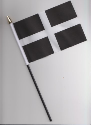 Cornwall County Hand Flag 25cm