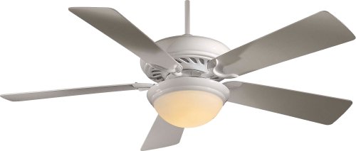 Minka-Aire F569-WH, Supra White 52 Ceiling Fan with Light & Remote Control
