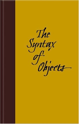 The Syntax of Objects
