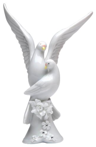 Appletree Design The Perfect Wedding Rose Dove Figurine, 5-1/4-Inch Tall