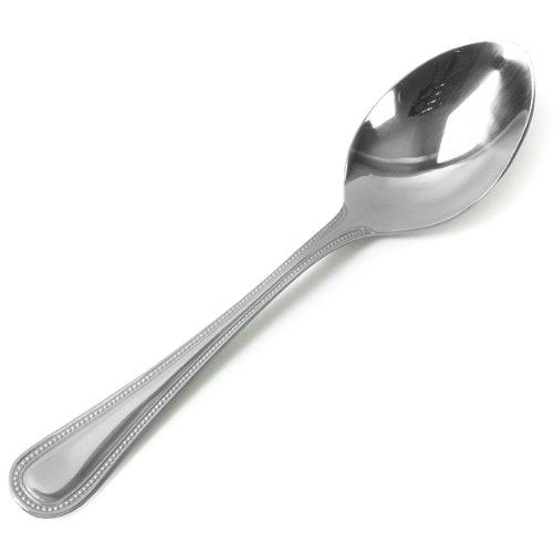 Bead Cutlery Tea Spoons - Pack of 12 | Stainless Steel Tea Spoons, Genware Bead Cutlery