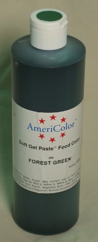 Americolor Forest Green Soft Gel Paste 13.5 Ounces