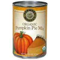 Farmer's Market Foods, Organic Canned Pumpkin Pie Mix, 15-Ounce Cans (Pack of 12)