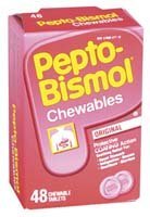 Pepto-Bismol Original 48 Chewable Tablets