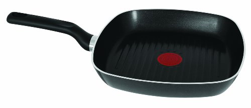 Tefal Specifics Plus Non-stick Square Griddle Pan, 26 cm - Black
