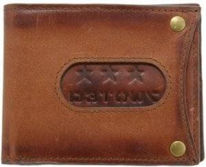 Men's Brown Leather Koblun Bi Fold Detour Wallet