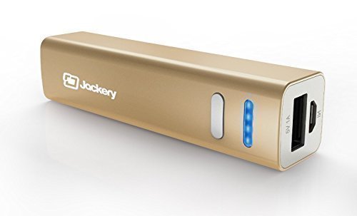 Jackery Mini Premium Ultra-Compact Aluminum Portable Charger 3200mAh External Battery Pack Power Bank for Apple iPhone 5S, 5C, 5, 4S, iPad, Air, Mini, Samsung Galaxy S4, S3, Note, Nexus, LG, HTC, Moto. Portable Battery Charger, Portable Phone Charger, USB Battery, Rechargeable Battery Backup, External Charger, USB Battery Charger