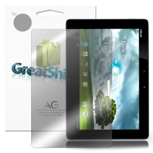 GreatShield Ultra Anti-Glare (Matte) Clear Screen Protector Film for ASUS Transformer Pad TF300 (3 Pack)