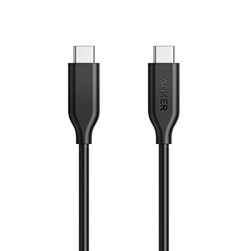 Anker PowerLine USB-C to USB-C 3.1 Gen 1 Cable (3ft) with Power Delivery for USB Type-C Devices Including the new MacBook, ChromeBook Pixel, Nexus 5X, Nexus 6P, Nokia N1 Tablet, OnePlus 2 and More