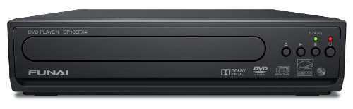 Funai Corp. DP100FX4 Progressive Scan DVD Player (Black)