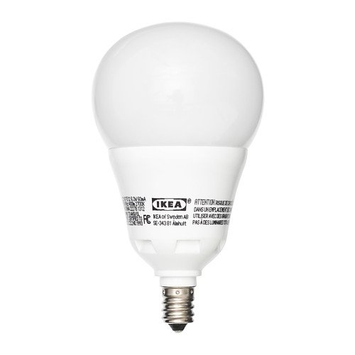Ikea E12 400 LED Light Bulb 6.3 Watt