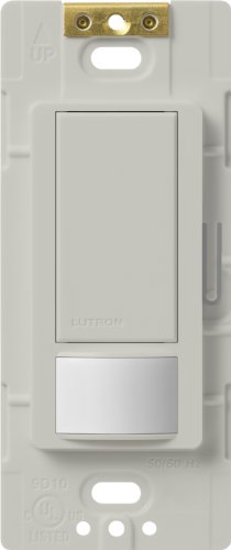 Lutron Maestro Motion Sensor switch, no neutral required, 250 Watts Single-Pole, MS-OPS2-PD, Palladium
