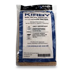 Kirby® Genuine Micron Magic® Filter Bags 3 PK + 3 FREE Kirby Belts