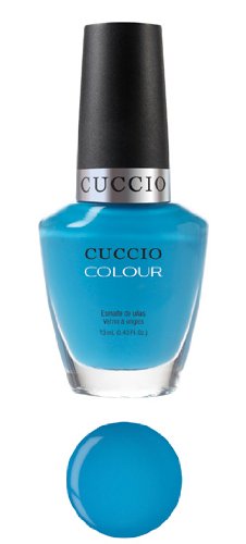 Cuccio Colour St. Barts Aqua Blue Professional Nail Varnish Polish 13ml