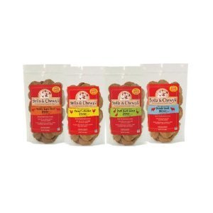 Stella & Chewy's Freeze Dried Raw Food - Beef, Chicken, Duck and Lamb (15 oz pouches) Bundle - Variety Pack of 4