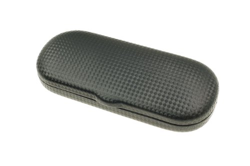 Complex Eyeglasses Case for Small to Medium Frames in Black, Brown, Navy, and Red